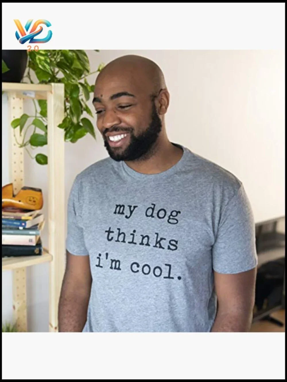 Funny Dog Lover T-Shirt Novelty Sarcastic Puppy Tee Soft Cotton Blend